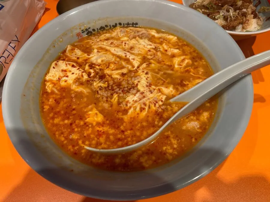 元祖ニュータンタンメン本舗 門前仲町店で看板メニューの担々麺を食レポ!