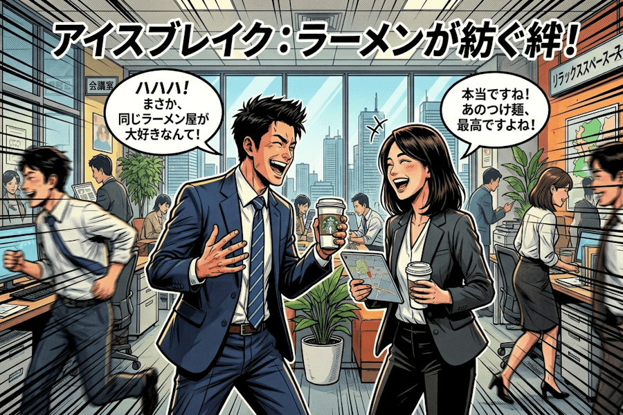 【例文10選】営業のアイスブレイク術|自己紹介&初対面で心を掴むコツ