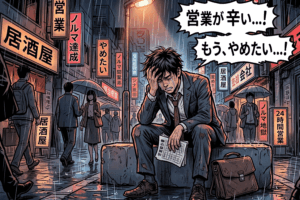【営業診断あり】向いてない人の特徴15選｜辛い・辞めたい時に読むべし