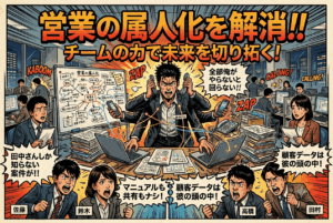 営業の属人化を解消する7つの方法とは？原因＆成功のポイントを解説