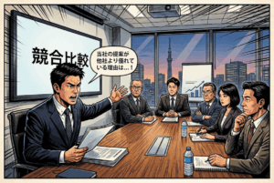 営業で競合と比較された時の切り返し方｜スマートな例文7選