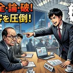 商談で顧客を論破してはいけない理由とは？受注率を劇的に上げる正しい顧客対応法