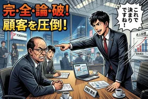商談で顧客を論破してはいけない理由とは？受注率を劇的に上げる正しい顧客対応法