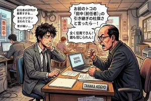 前任者の評判が最悪…。営業の引き継ぎで信頼を回復する初回挨拶術