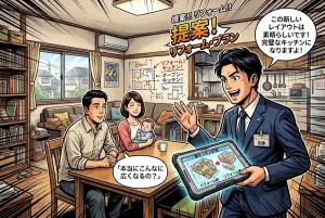 潜在ニーズを引き出すリフォーム営業術！現状維持リスクの伝え方＆トーク例