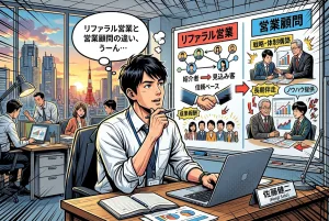 リファラル営業と営業顧問の違いとは？自社に合うセールス戦略を解説