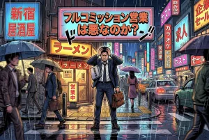 フルコミッション依頼はもう古い？営業フリーランスに成功報酬型が難しい理由と正攻法