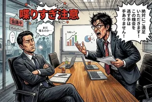 営業マンの喋りすぎは逆効果！顧客が8割話す商談の作り方とは？